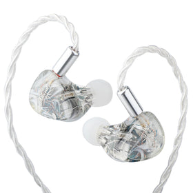 Linsoul Kiwi Ears Orchestra Lite 8BA driver array close-up for rich, balanced sound.