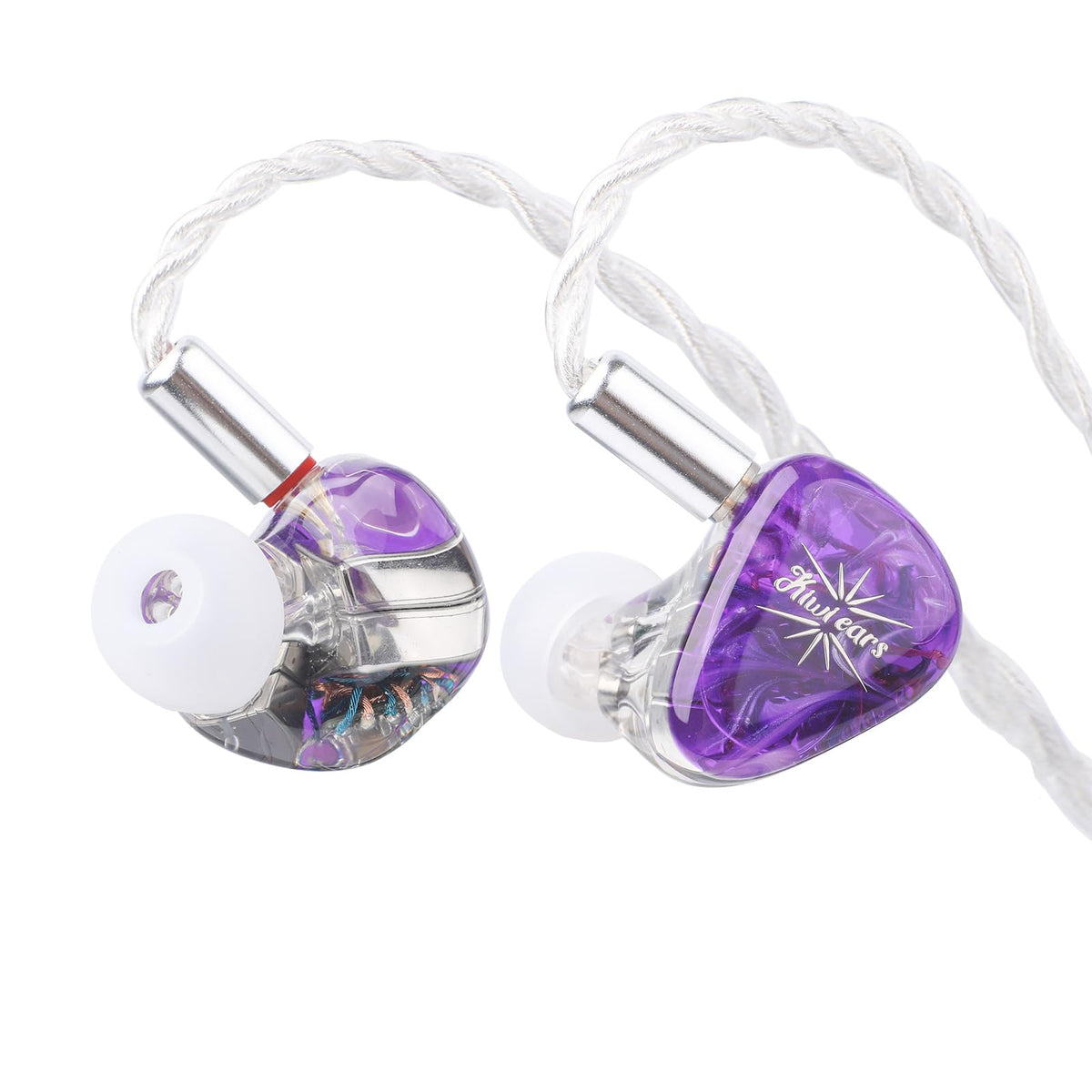 Linsoul Kiwi Ears Orchestra Lite with 8-BA drivers providing precise, balanced sound.