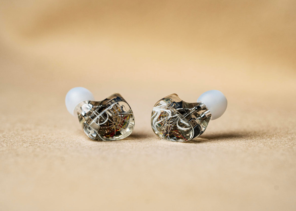Linsoul Kiwi Ears Orchestra Lite compact shell design for comfortable on-ear wear.