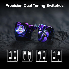 Linsoul Kiwi Ears Quartet detachable 2-pin cable connector for upgrades
