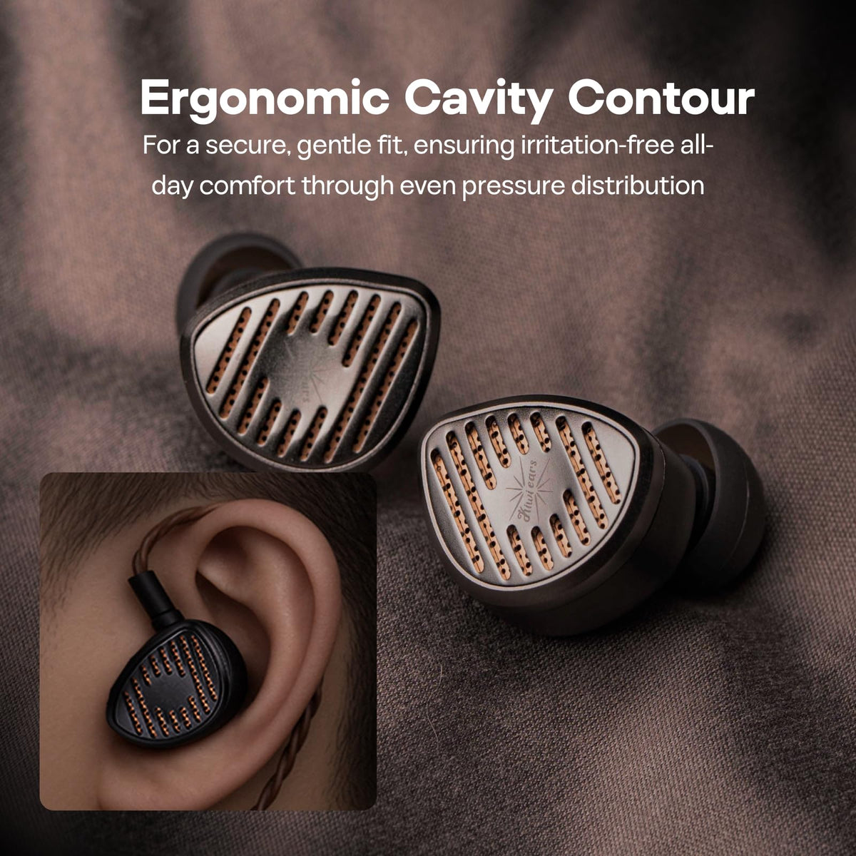5-way crossover ensures balanced tuning across seven drivers