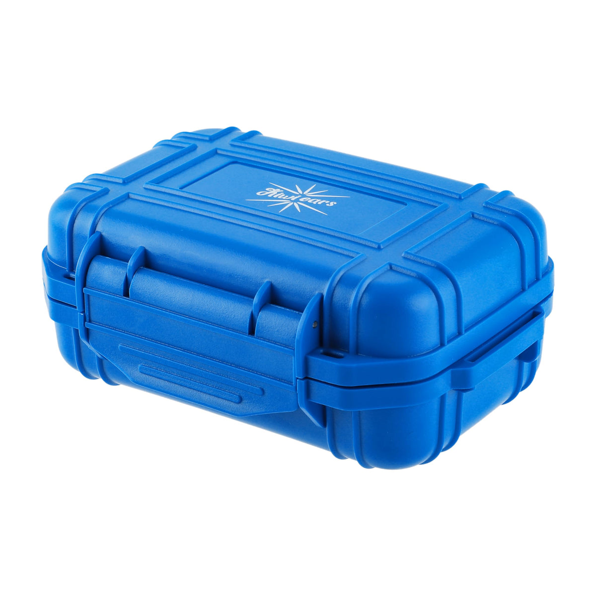 Linsoul Kiwi Ears SONICAP blue exterior case protects IEMs on the go