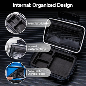 Linsoul Kiwi Ears SONICAP case is compact and travel-ready for daily use.