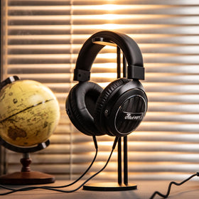In-use view suggests ideal setup for mixing gaming and critical listening.