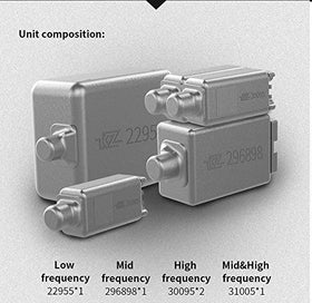 Linsoul KZ AS10 nozzle detail with dual sound outlets for clearer audio