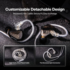 Ergonomic fit design of Linsoul KZ AS16 Pro for daily wear