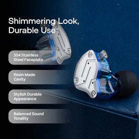 Linsoul in-ear fit on model showing scale and stable fit for active use