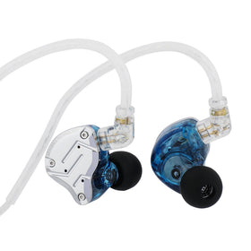 Linsoul KZ ZS10 Pro front view showing polished finish and driver layout benefit clarity