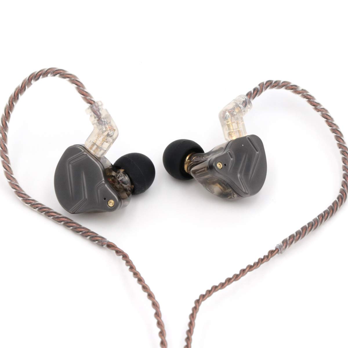 Linsoul KZ ZSN Pro faceplate in zinc alloy highlights premium durability for daily listening.
