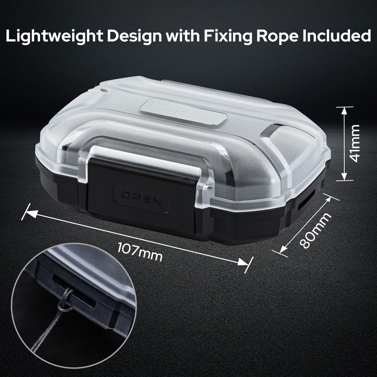 Linsoul LC02 case dustproof design shields IEMs from dust