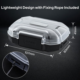 Linsoul LC02 case dustproof design shields IEMs from dust