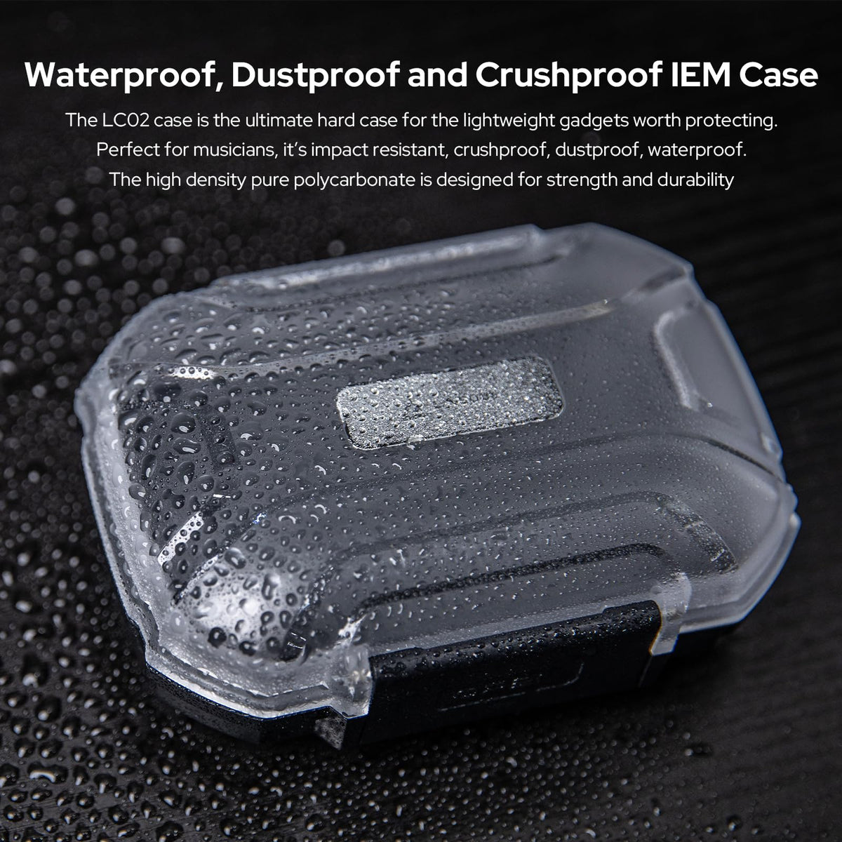 Linsoul LC02 case with fixed rope adds outdoor security