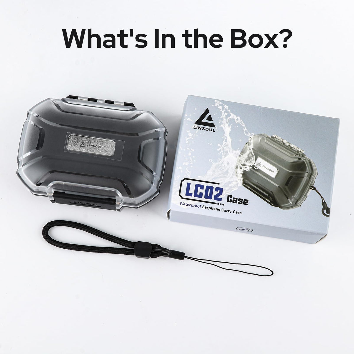 Linsoul LC02 case versatile storage for cables and small accessories