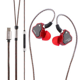 Linsoul Salnotes Zero front view showing ergonomic housing and polished faceplate for comfort
