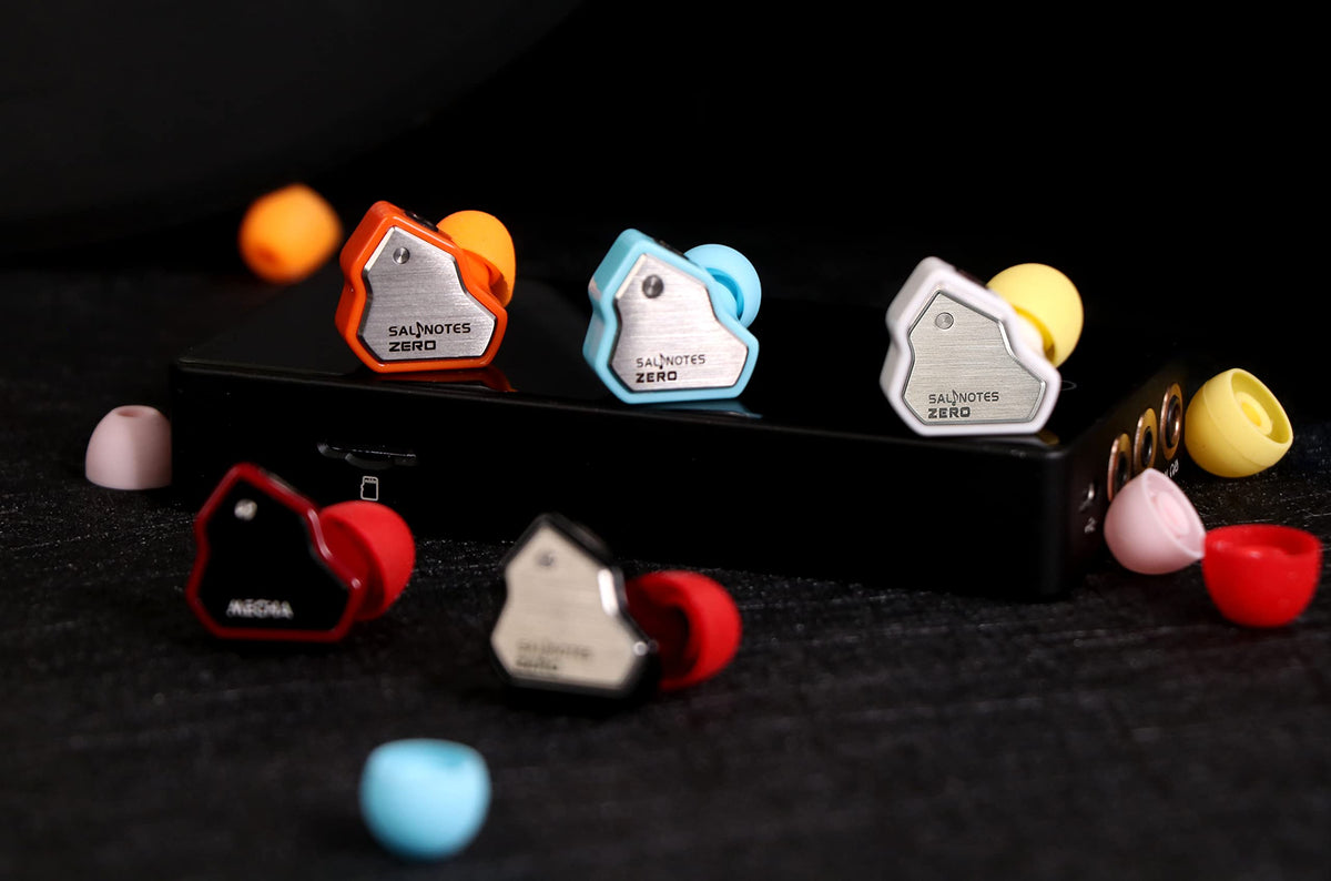 Linsoul worn in-ear lifestyle image showing comfort and secure fit during commuting