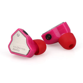 Linsoul Salnotes Zero nozzle and ear tip macro showing smooth finish and secure seal for isolation