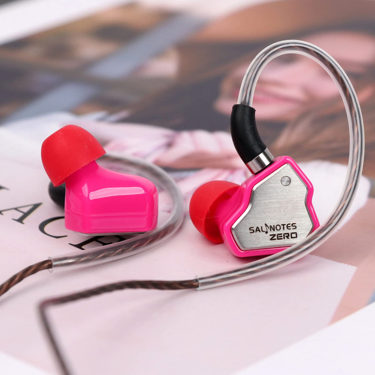 Rose colorway of Salnotes Zero ideal for stylish daily listening