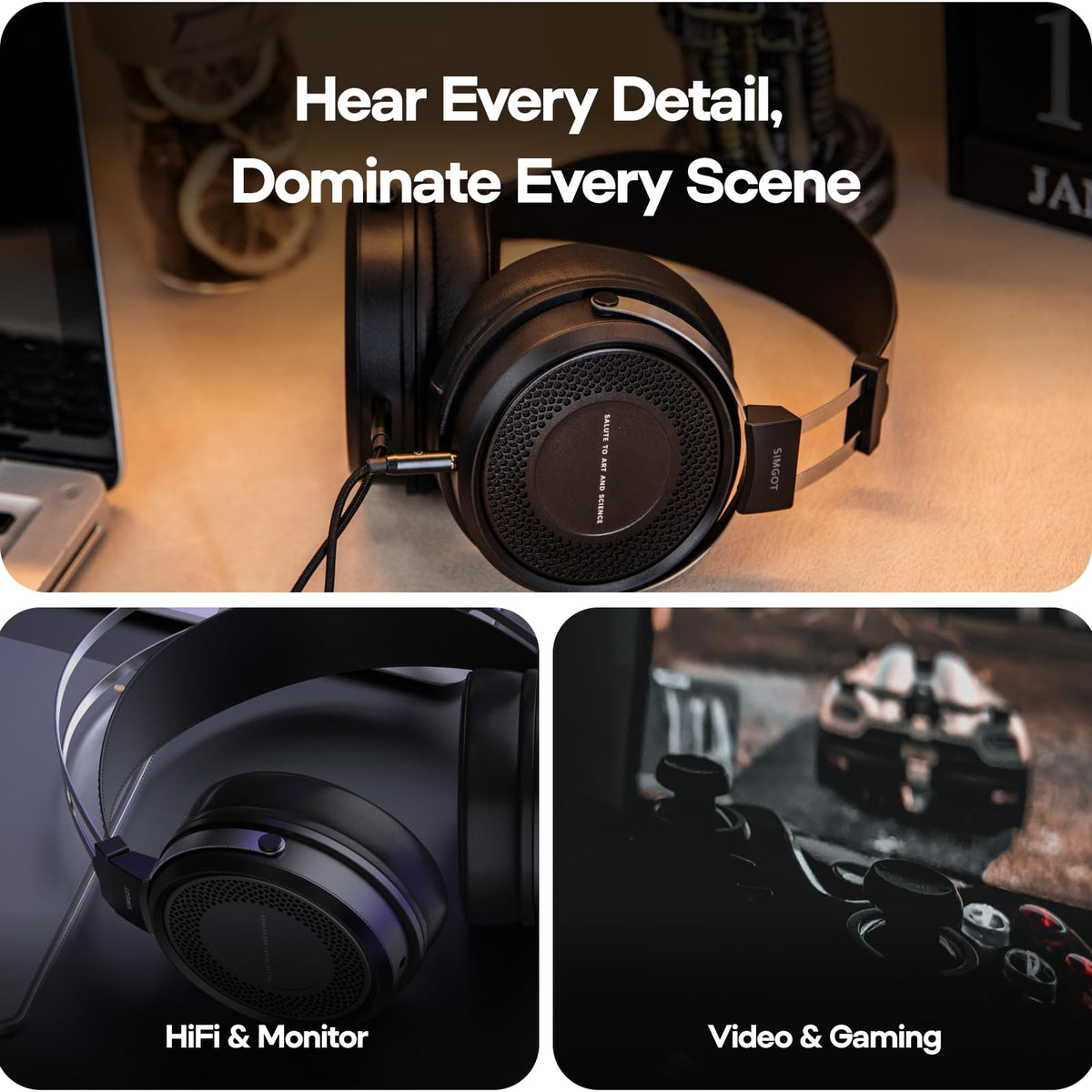 Linsoul SIMGOT EP5 aluminum diaphragm reduces distortion for clean highs