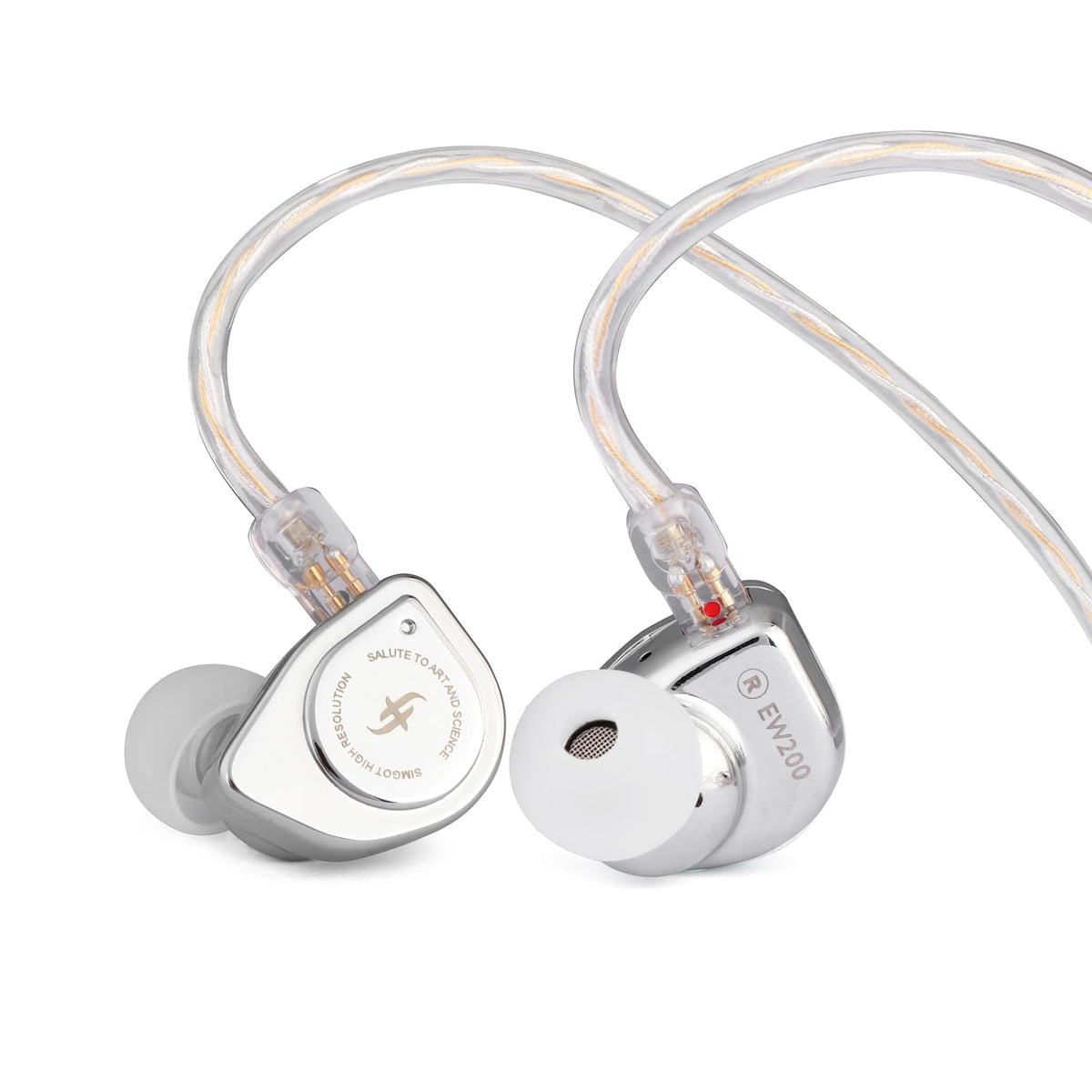 Linsoul EW200 front metal shell showing polished finish and durable build