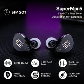 Internal assembly of Linsoul SIMGOT SuperMix 5 highlights driver layout for balanced sound.