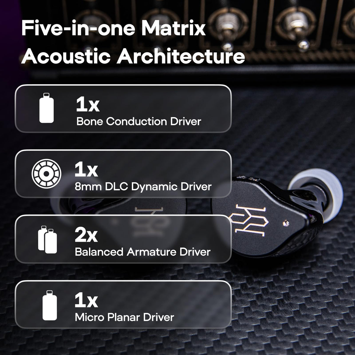 BA array in SuperMix 5 enhances mids with detailed texture.