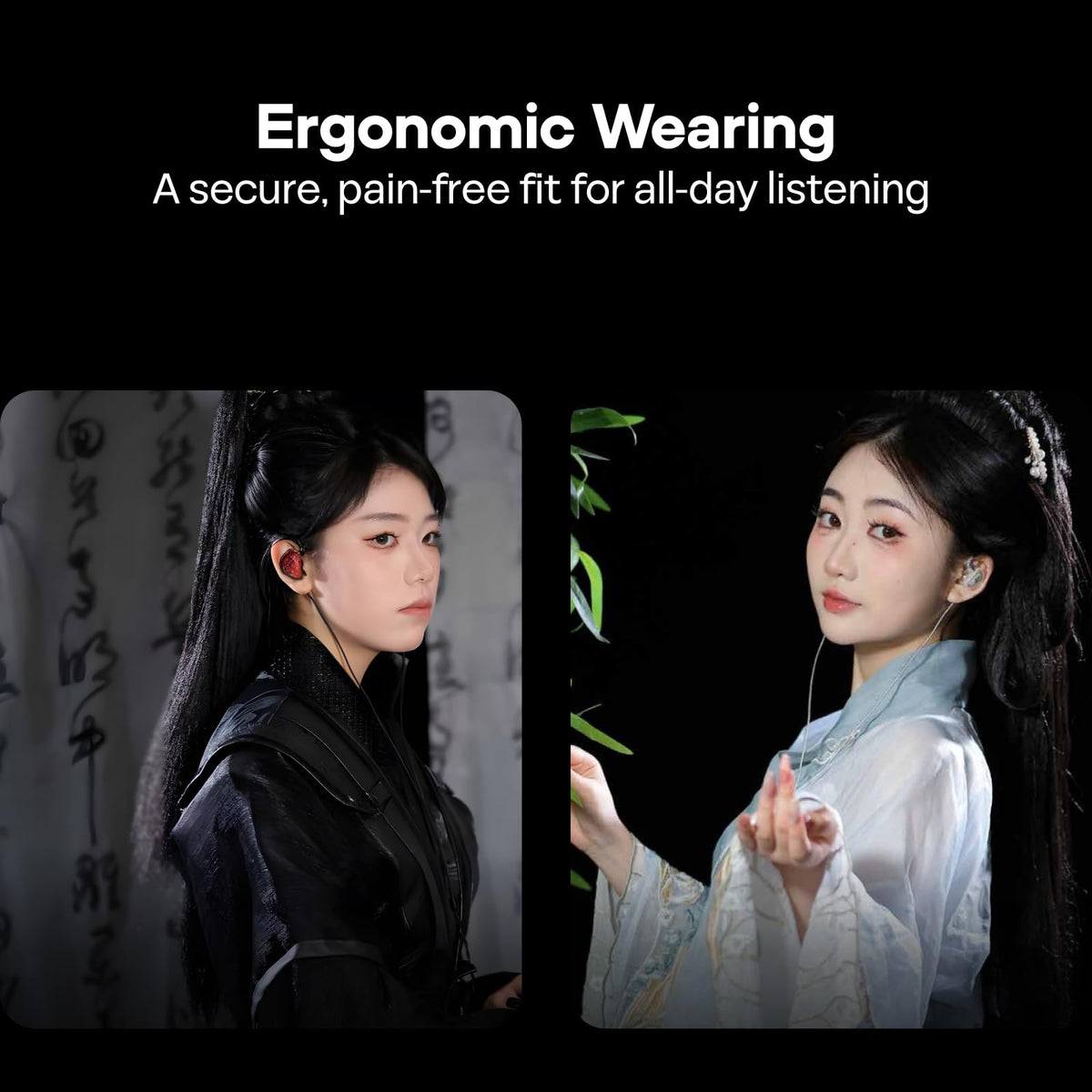 Linsoul TANGZU Wan'er S.G II eartips and accessories laid out for fit options and improved isolation
