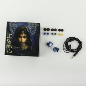 Linsoul TANGZU in-ear fit on model demonstrating stable wear for performance use