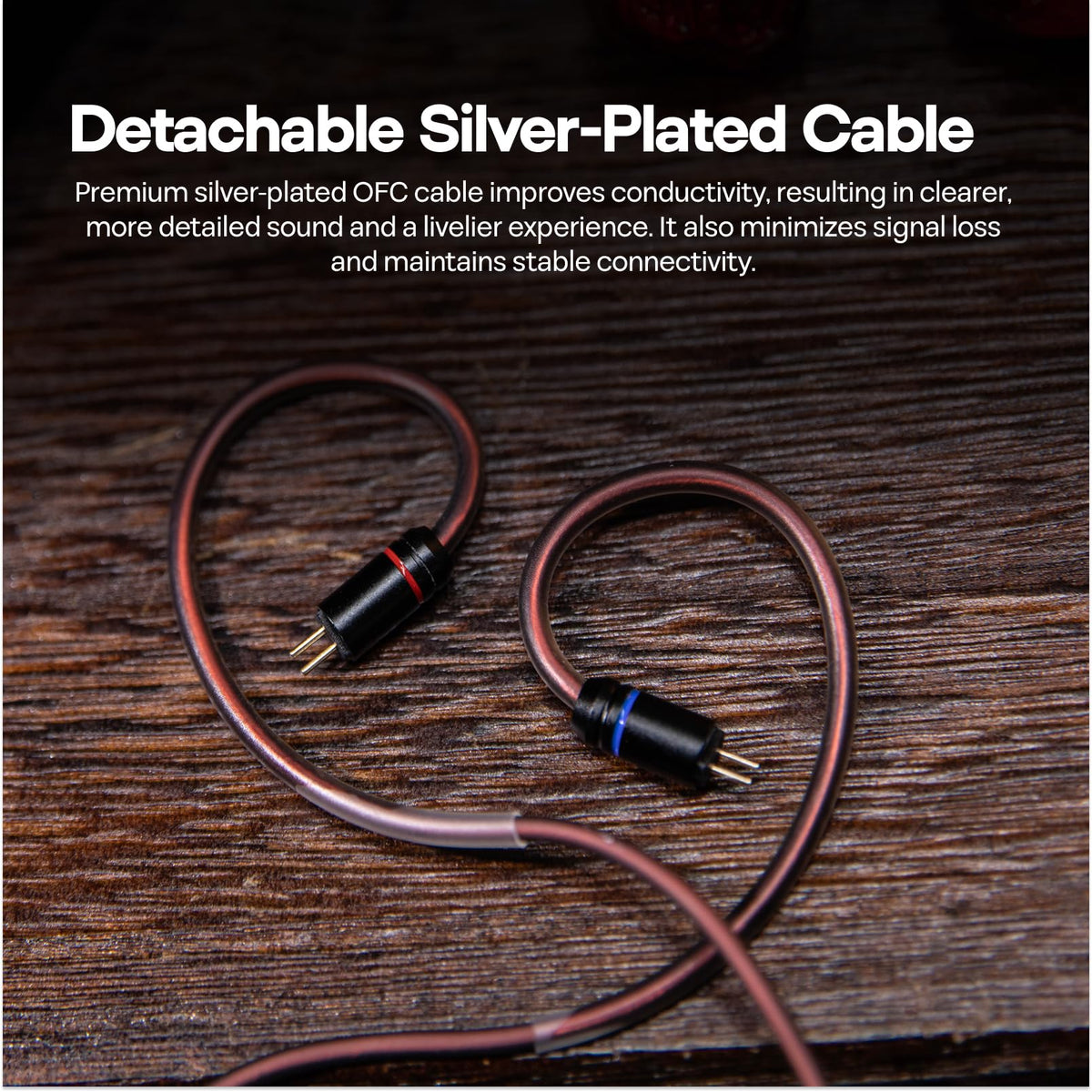Linsoul TANGZU Wan'er S.G II worn in ear demonstrating secure fit and reduced fatigue during use