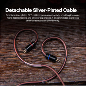 Linsoul TANGZU Wan'er S.G II worn in ear demonstrating secure fit and reduced fatigue during use