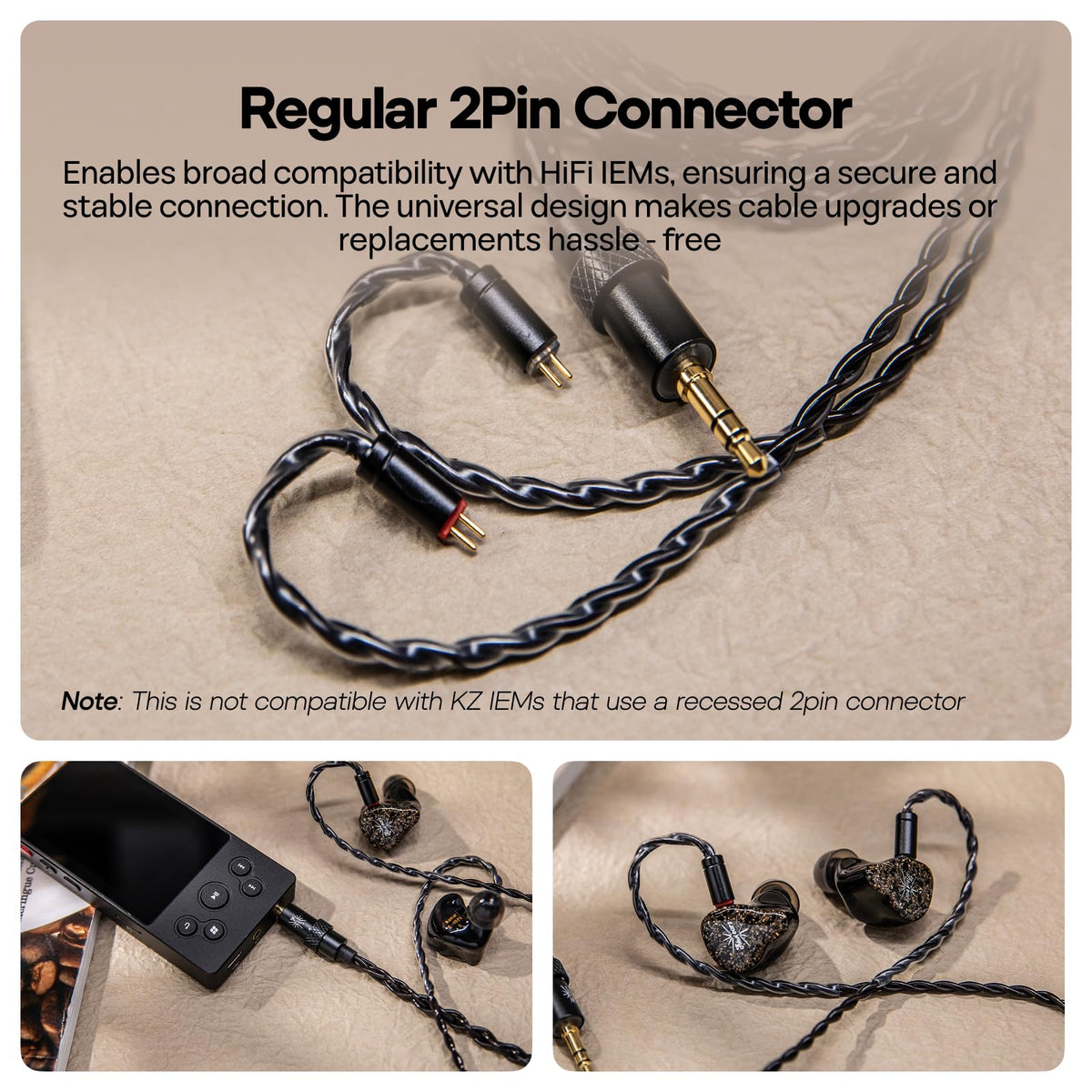 Linsoul Terras in use with IEMs on commute illustrating low microphonics and comfort