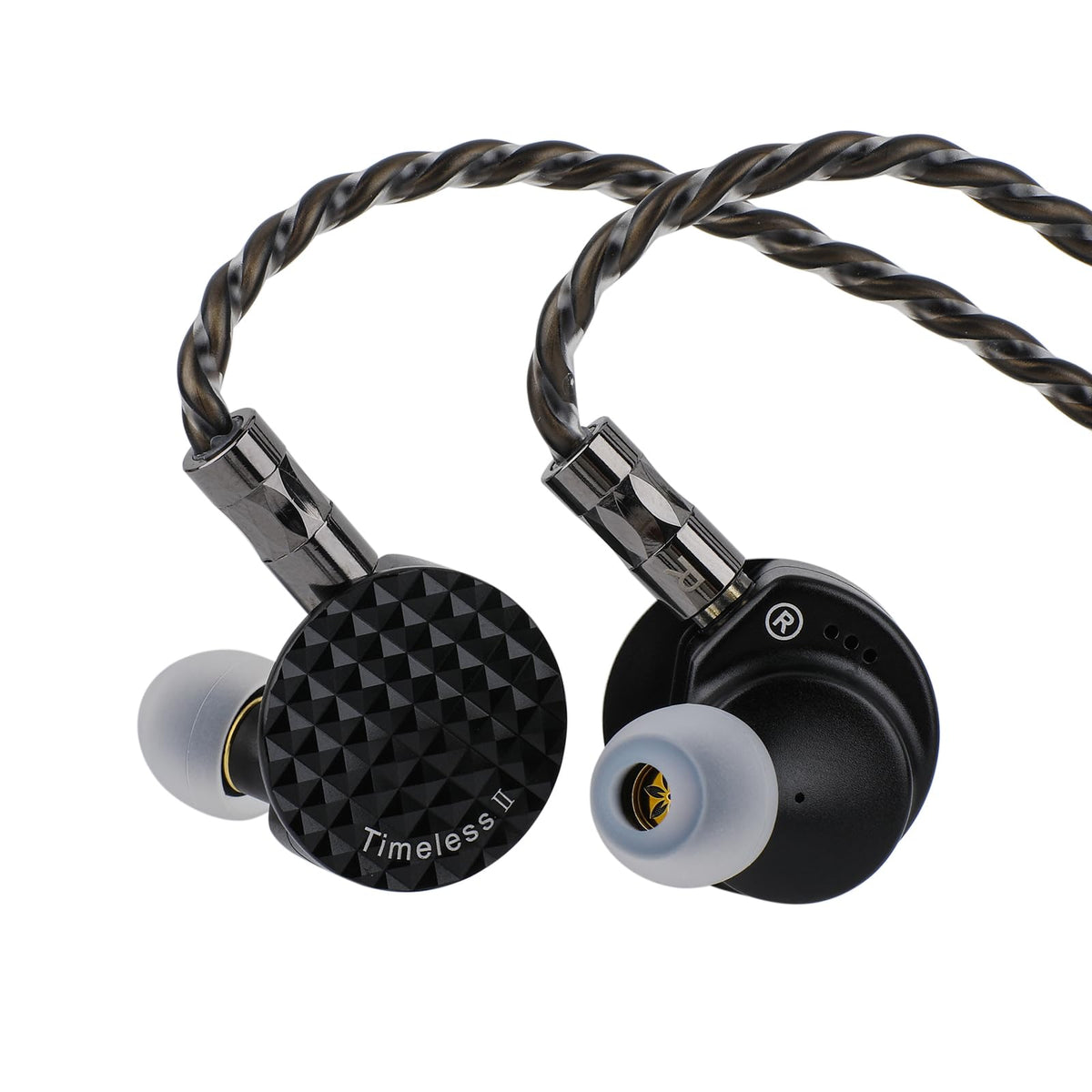 Linsoul Timeless II case-front view shows durable housing for daily listening.