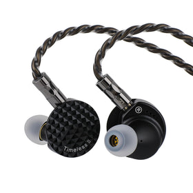 Linsoul Timeless II case-front view shows durable housing for daily listening.