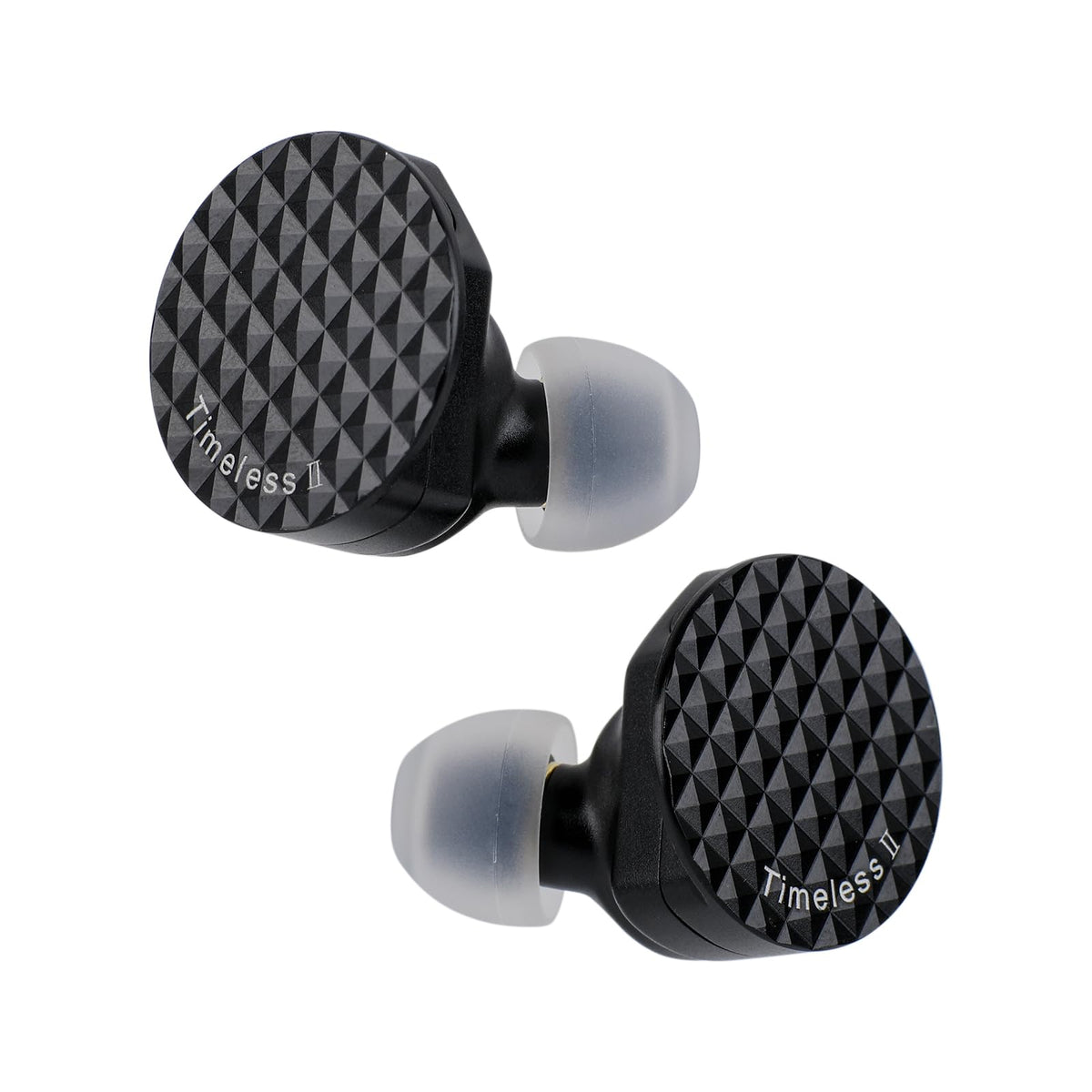 Linsoul Timeless II driver enclosure close-up highlights tuned, balanced acoustics.