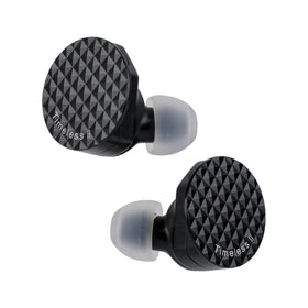 Linsoul Timeless II driver enclosure close-up highlights tuned, balanced acoustics.