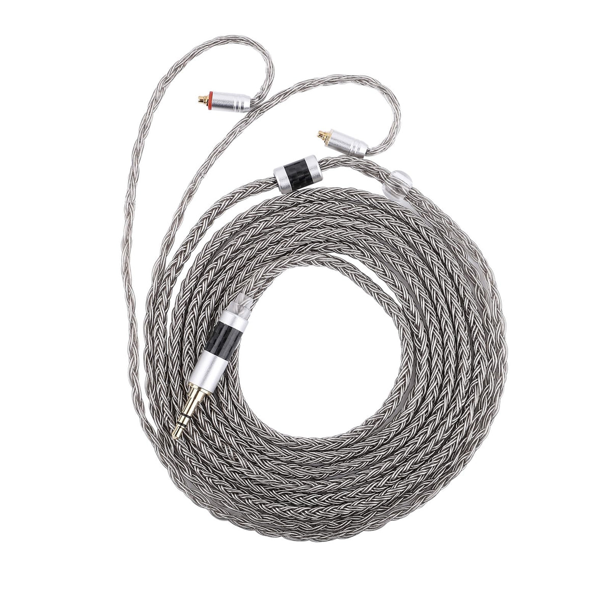 Linsoul Tripowin Zonie 2m cable close-up—extended reach for comfortable, untethered listening.