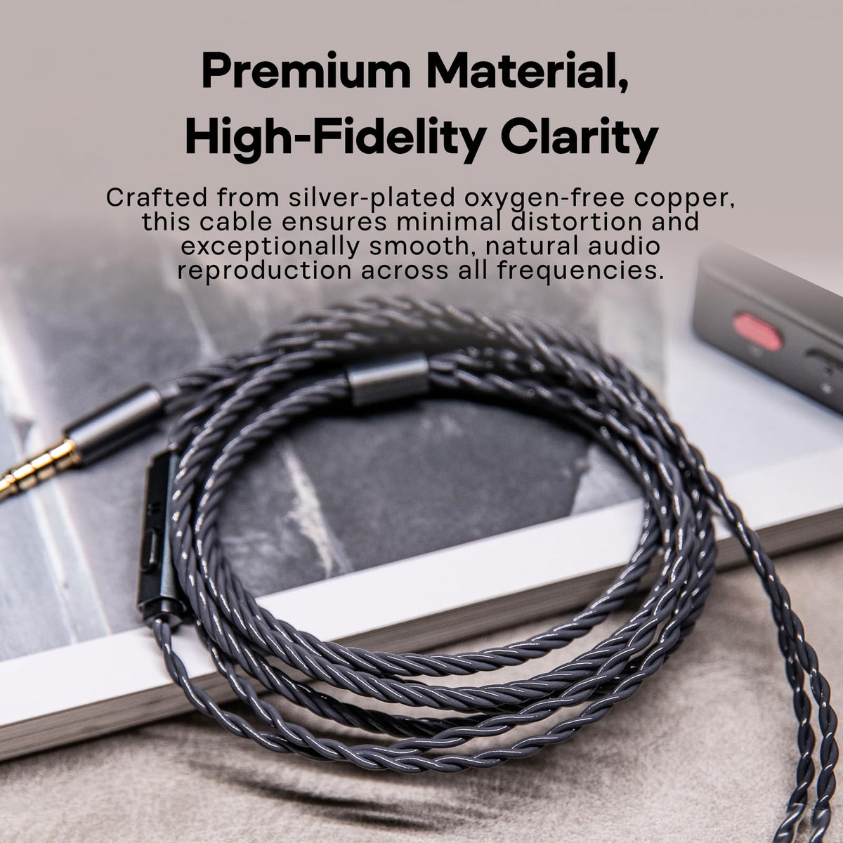 Grace 0.78mm 2-pin connector detail shows broad earphone compatibility