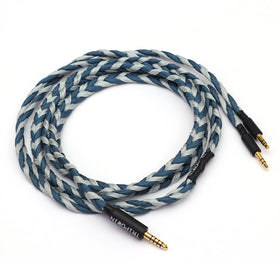 Linsoul Tripowin GranVia 4.4mm TRRRS plug close-up highlighting solid construction and stable balanced connection