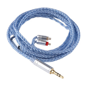 Linsoul Tripowin Zonie 16-core silver-plated cable for clearer audio.