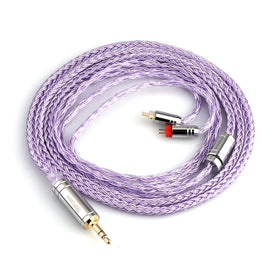Linsoul Tripowin Zonie cable 16-core silver-plated SPC wire for richer detail.