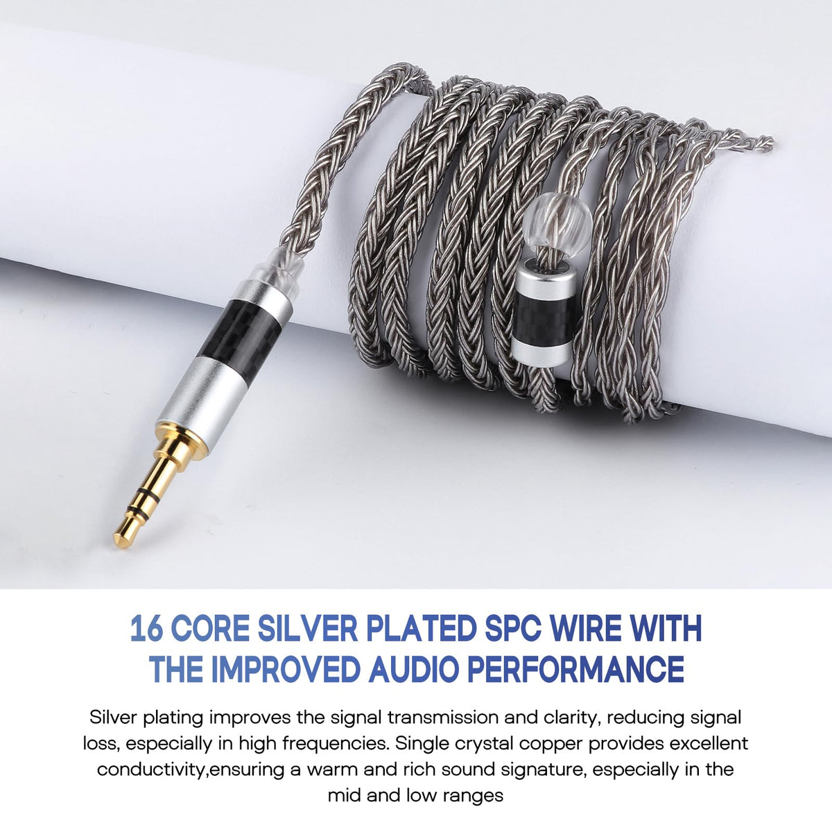 Linsoul Tripowin Zonie 2-pin female connector compatible with many IEMs