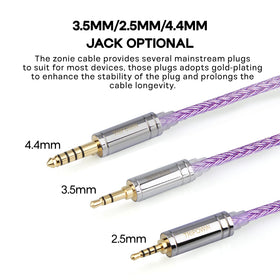 Linsoul Tripowin Zonie 3.5mm plug enables wide device compatibility.