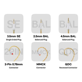 Linsoul Tripowin Zonie 3.5mm plug option for universal devices