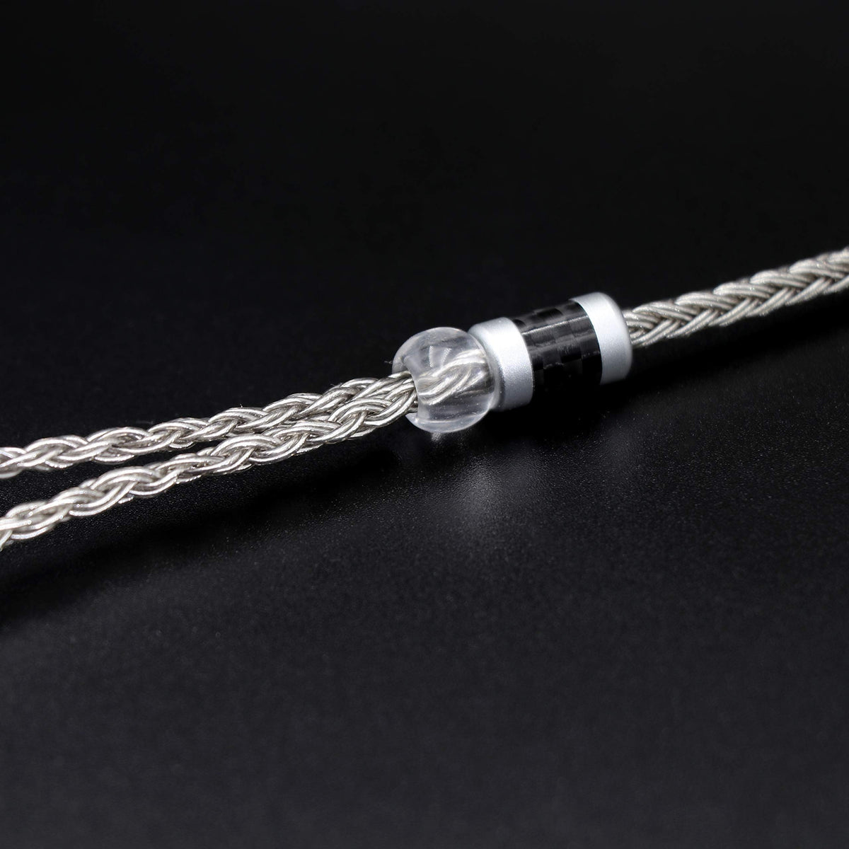 1.25m length balances desktop listening and portable use