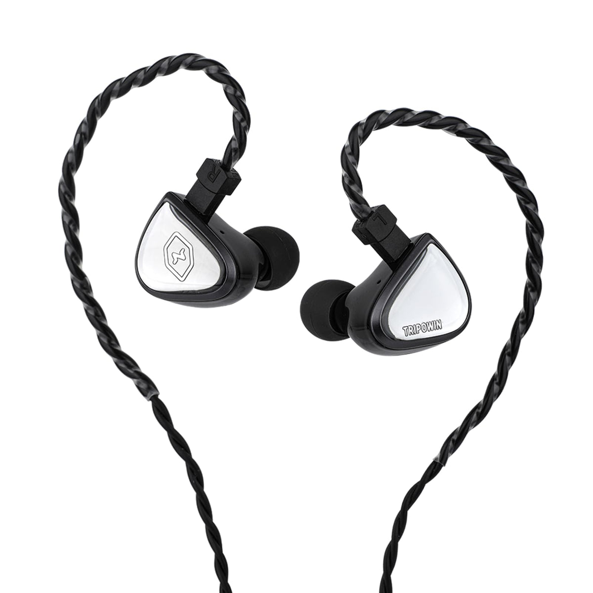 Linsoul Vivace earphones with 10mm titanium diaphragm for fast, precise bass response.