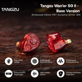 Linsoul Wan'er S.G II driver chamber closeup highlighting improved clarity