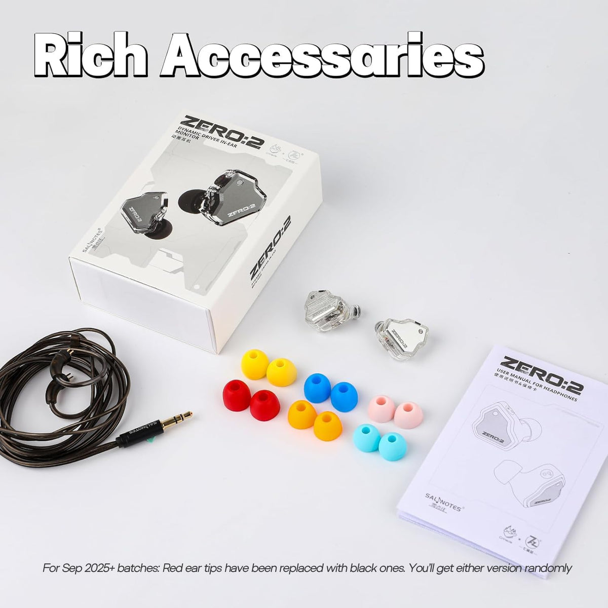 Linsoul Zero:2 box and included accessories showing readiness and value