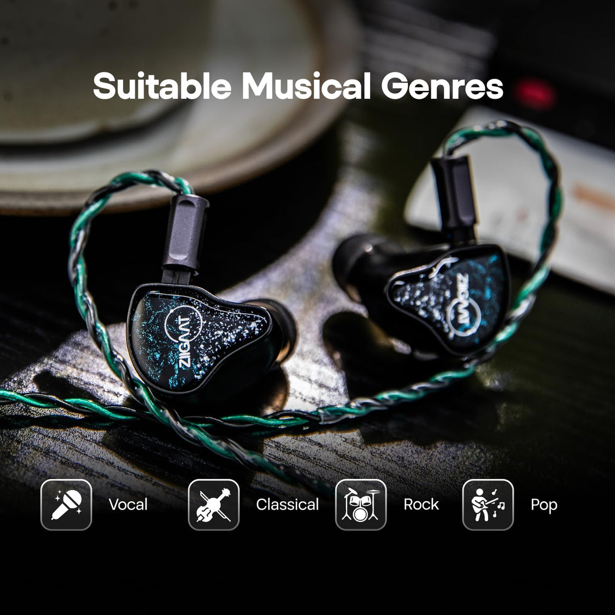 Odyssey2 high-performance cable; copper-silver litz for fidelity.