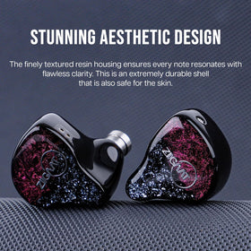 Linsoul ZiiGaat Odyssey RAF 32873 midrange drivers deliver natural vocals.
