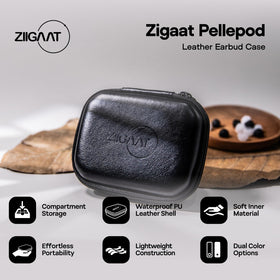 Linsoul ZiiGaat PellePOD case side view; compact travel-friendly design.