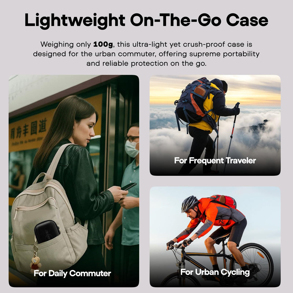Linsoul ZiiGaat PellePOD case waterproof shell; guards against splashes.